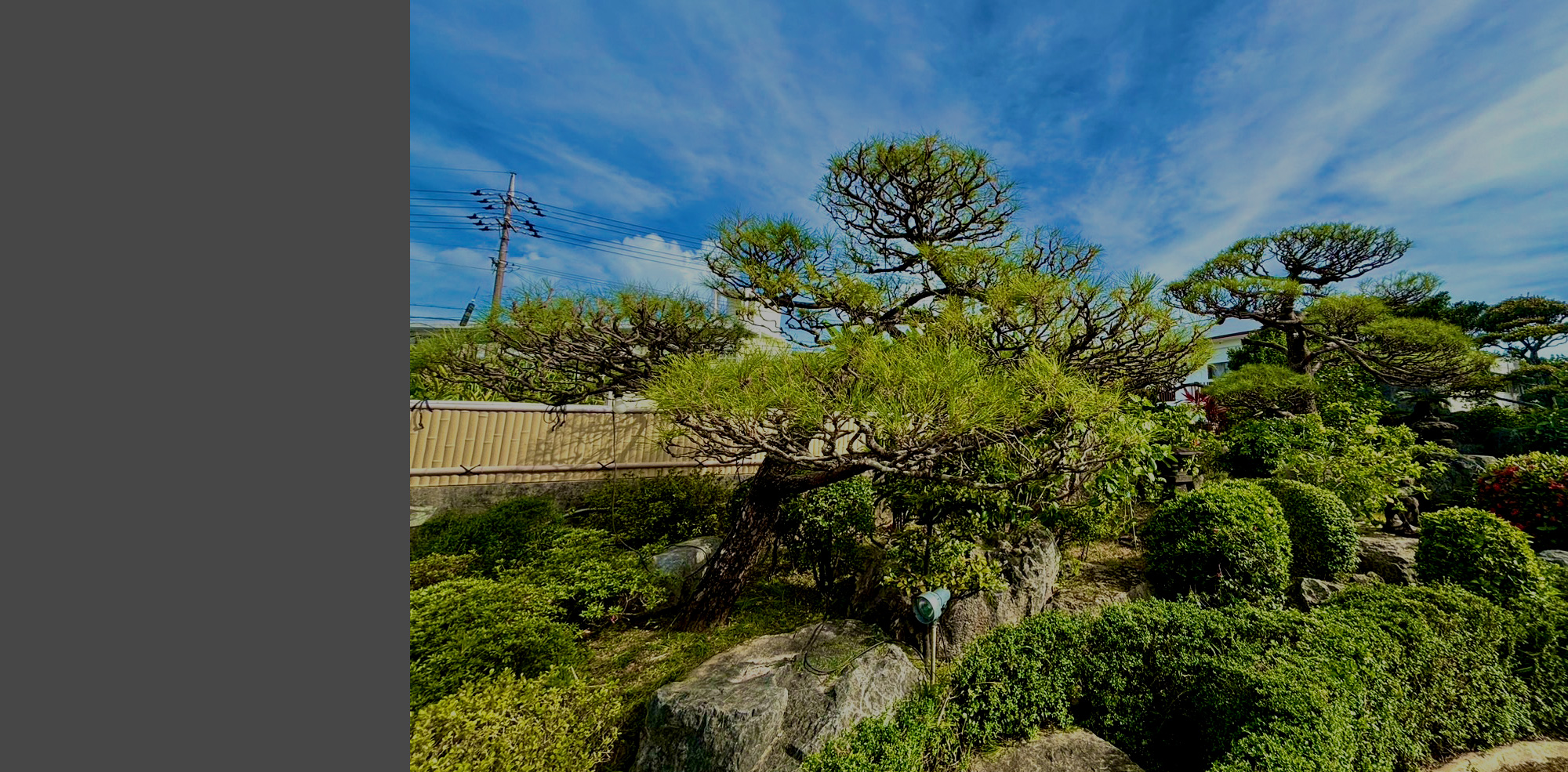 くらしを、緑とともに 仙空造園